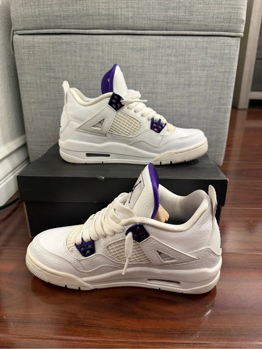 Jordan 4 Retro Metallic Purple